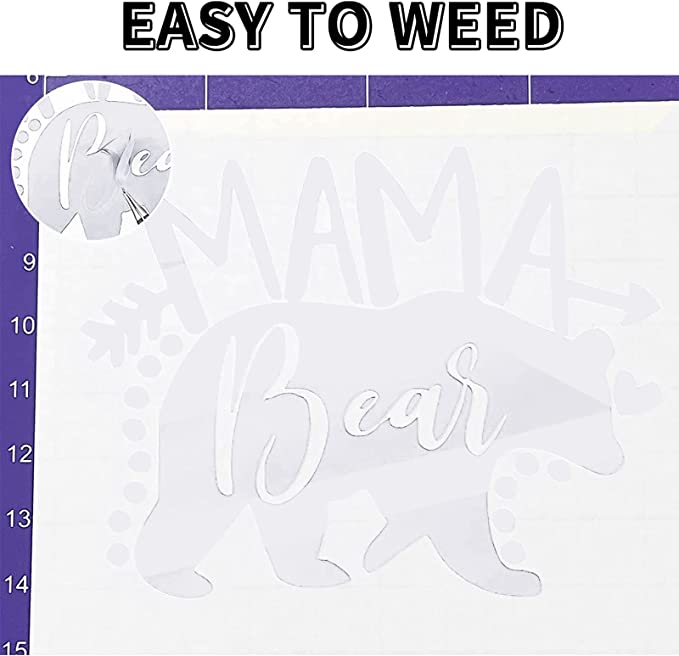 Glossy Adhesive Vinyl Sheets - 12*12, 30packs