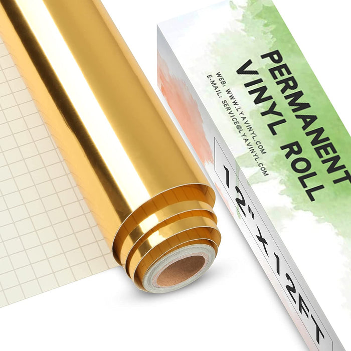 Light Metal Material Vinyl Rolls - 12*12 FT