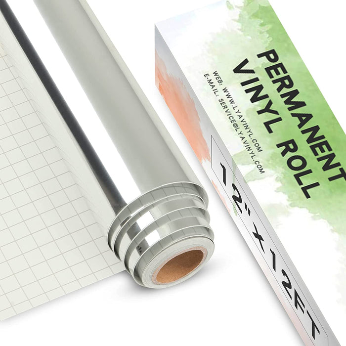 Light Metal Material Vinyl Rolls - 12*12 FT