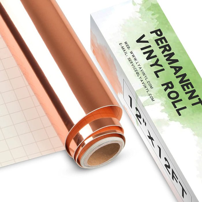 Light Metal Material Vinyl Rolls - 12*12 FT