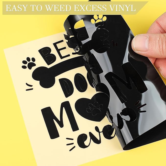14 pcs Glossy& Matte Adhesive Vinyl Sheets Bundle - 12*12