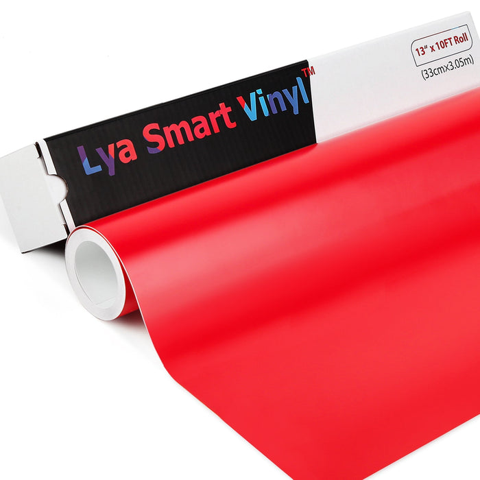 Cricut Smart Vinyl Black, Blue, Red, and White Bundle