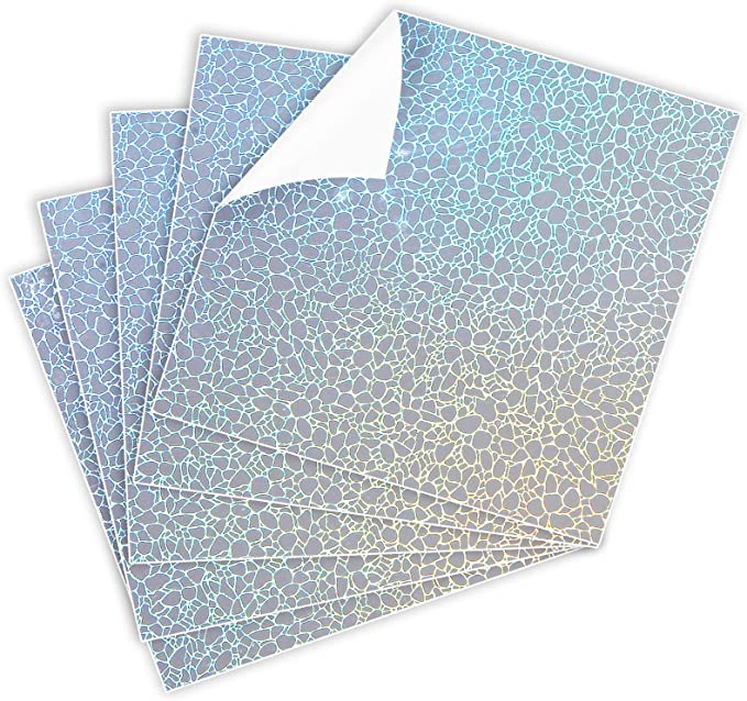 Silver - Adhesive Vinyl Sheets