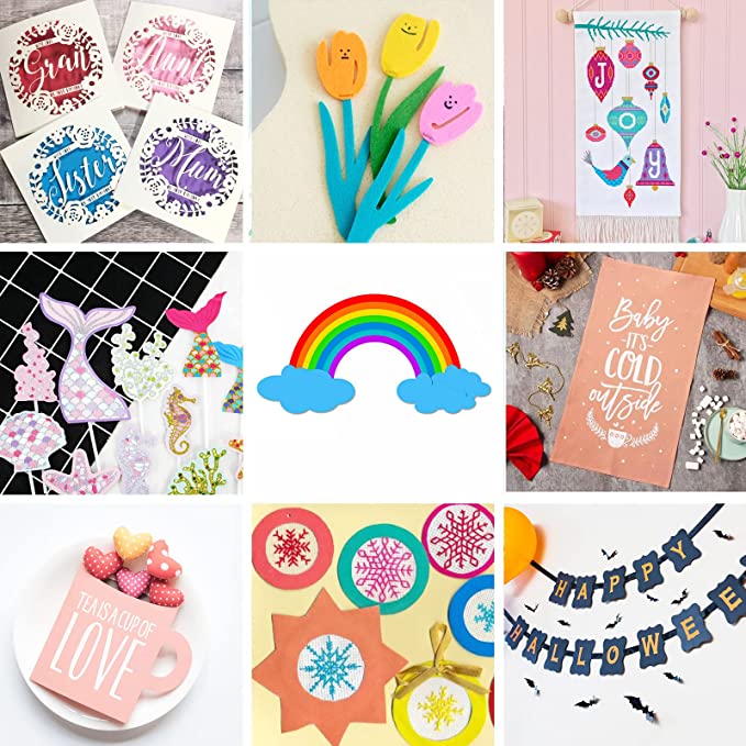 Cutting Mats for Cricut, 3 Mats and scraper, 13"x14"
